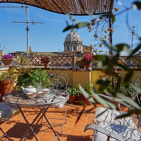 Trasteverehome - Attic Terrace Center Of Baroque *